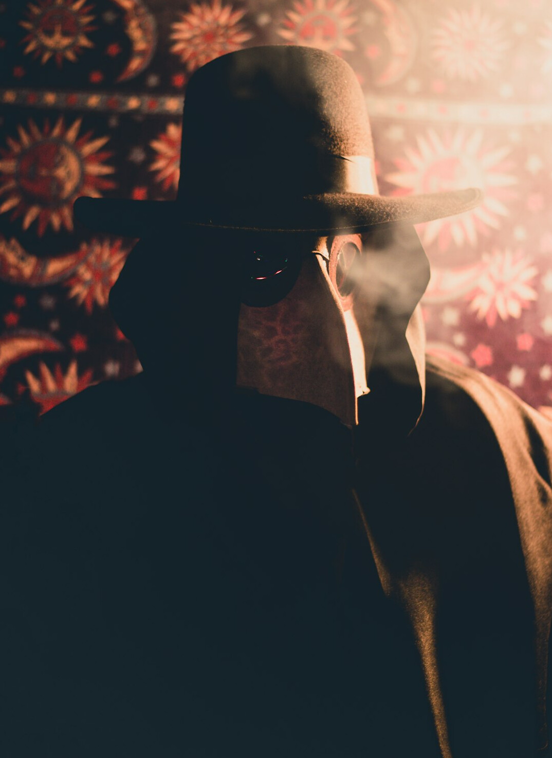 detective investigating clue